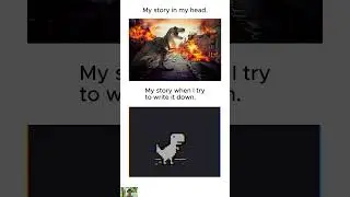 Funny Memes My story when I tryto write it down  | 