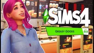 OPEN YOUR OWN FAST FOOD RESTAURANT // THE SIMS 4 GREASY GOODS STUFF PACK