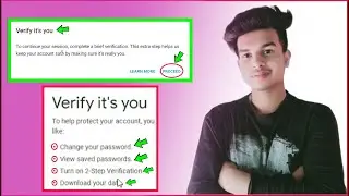 verify it's you | verify it's you problem | verify it's you laptop | verify it's you pc