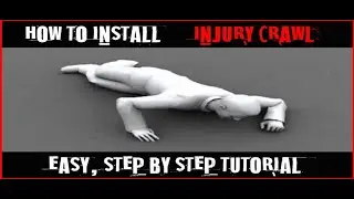 Installing Injury Crawl | Super Realistic Mod | Tutorial | LSPDFR | GTA V