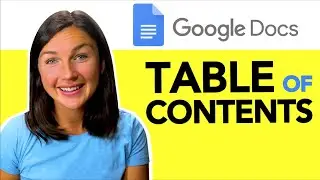 Google Docs: How to Create a Table of Contents Using Headings or Headers in Google Docs