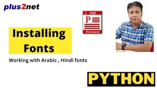 How to Embed and Use Custom TrueType Fonts in PDFs with Python ReportLab #ArabicFont