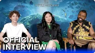 THE LITTLE MERMAID (2023) Jacob Tremblay, Awkwafina & Daveed Diggs Official Interview