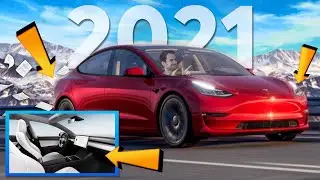 I Found all the SECRET Updates in my NEW Tesla Model 3...