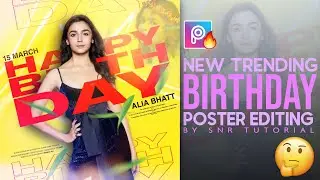 New Trending Birthday Poster Editing | Birthday Banner Editing Ideas | By 