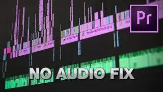 No Audio In Premiere Pro? Here's HOW TO FIX IT!
