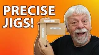 * NEW* Precise Woodworking with Thickness & Leg Planning Jigs, So Easy