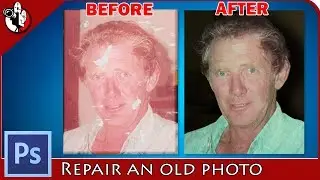 How to repair an old photo in Photoshop CC