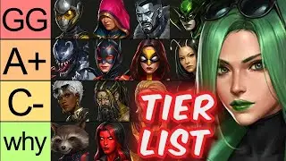 BEST Support Character TIER LIST (May 2023) - Marvel Future Fight