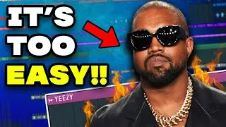 The EASIEST Way To SAMPLE!! Making INSANE Beats Like Kanye West in FL Studio