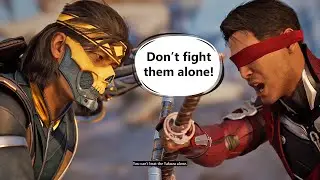 MK1 - Characters Warn Takeda About The Yakuza