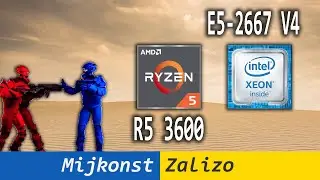 🇺🇦 Ryzen 5 3600 проти Xeon E5-2667 V4 та Core i3-12100 | RX 5700XT