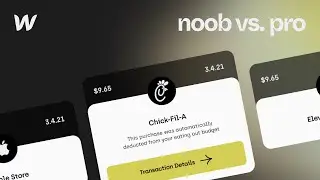 Noob vs. Pro Webflow Interactions