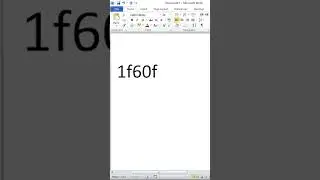 Emoji Symbols in Ms word P3 