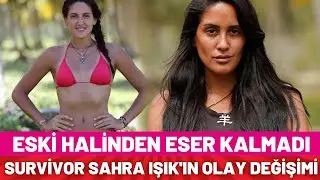 Survivor Sahra Işık'ın eski halinden eser yok! Pozları olay!