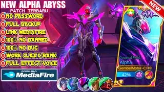 TERBARU - Script Skin Alpha Abyss General Void No Password | Voice Indonesia & English | New Patch