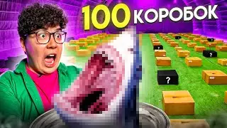 ЭКСТРЕМАЛЬНЫЕ 100 КОРОБОК ЧЕЛЛЕНДЖ | ОТКРОЙ, ЧТОБЫ ВЫЖИТЬ