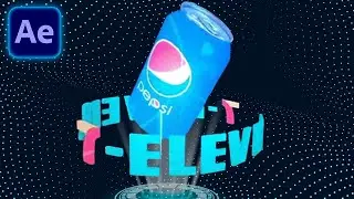 3D Rotating Hologram Text in After Effects (Tutorial Deutsch)