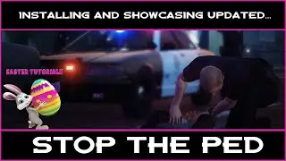 Installing and Showcasing UPDATED Stop the Ped | Tutorial | LSPDFR | GTA V