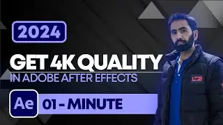 How To Get 4K Quality on Adobe After Effects 2024 | Export 4K Video in After Effects 2024