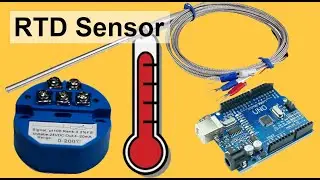 How to use RTD sensor ( PT100 with arduino tutorial )