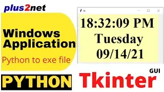 Developing executable desktop applications by using PyInstaller in Tkinter Python library