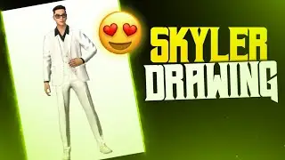 SKYLER DRAWING | FF DRAWING | CHARACTER DRAWING | FF