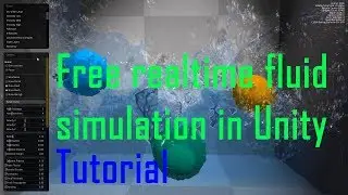 RealtimeFluidSimulation tutorial in unity