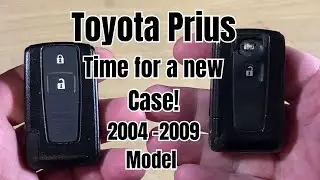 Toyota Prius UK Modoel Keyfob Case Replacement - Type 2 Generation 2 Models from 2004 to 2009