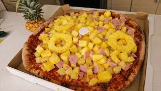 The Most Hawaiian Hawaiian Pizza EVER...