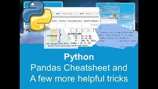 Python - Pandas Cheat Sheet And More Helpful Tricks