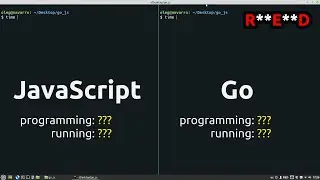 JavaScript vs Go - side by side comparison