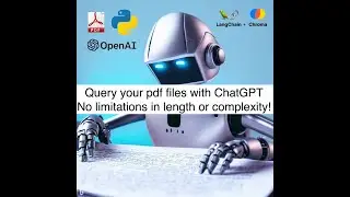 Using ChatGPT, Chroma, and Python to query PDF Files and find answers | Step-by-Step Tutorial