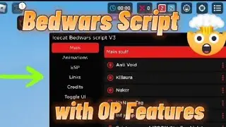 Bedwars Script with OP Features! | Work in Delta,Arceus,Fluxus, Hydrogen