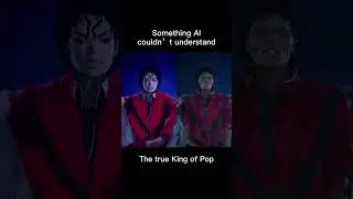 Michael Jackson - The true King of Pop | AI could never understand! #shorts