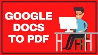 How to convert a Google Doc to a PDF