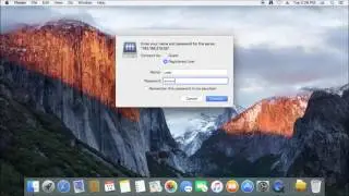 Connecting to a NAS share with Apple OS X