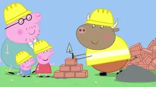 Peppa Pig And George Help Build A New House | Peppa And Friends | @Peppa Pig - Official Channel