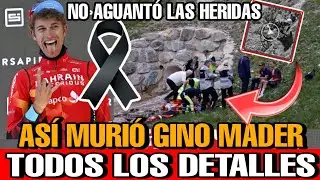 Asi MURIO el CICLISTA Gino Mader DETALLES de la MUERTE de Gino Mader en descenso la vuelta de Suiza