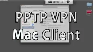 Setup PPTP VPN Client on Mac OS X