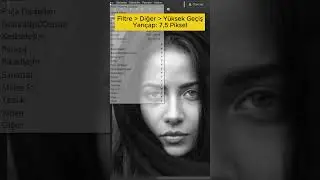 Photoshop İpuçları - Fotoğraf Netleştirme (Photoshop Tips - Photo Blur Removal)