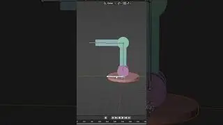 Robot Rigging In Blender In 30 Seconds 🔥 #blender #blendertutorial