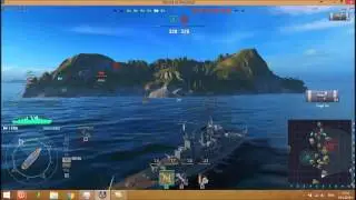 World of warships gameplay