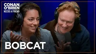Sona Had A Bobcat In Her Backyard | Conan O'Brien Needs A Friend