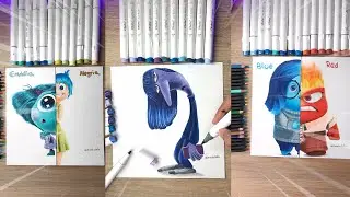 Los mejores Dibujos de INTENSAMENTE 2 🤩