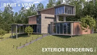 Vray for Revit - Revit 2022 Vray 5 Exterior Rendering # 2