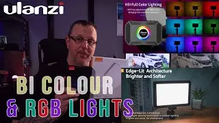 LED Studio Light (Bi Colour VL108 - RGB VL60) - Ulanzi - Video Photography