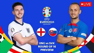 ENGLAND VS SLOVAKIA UEFA EURO 2024 ROUND OF 16 PREVIEW, PREDICTIONS & HEAD TO HEAD STATS