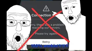 How to fix connection error in Roblox Mobile 100% working!1!1!! 2024