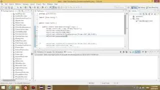 Java GUI tutorial 2 - creating components, adding components to panel